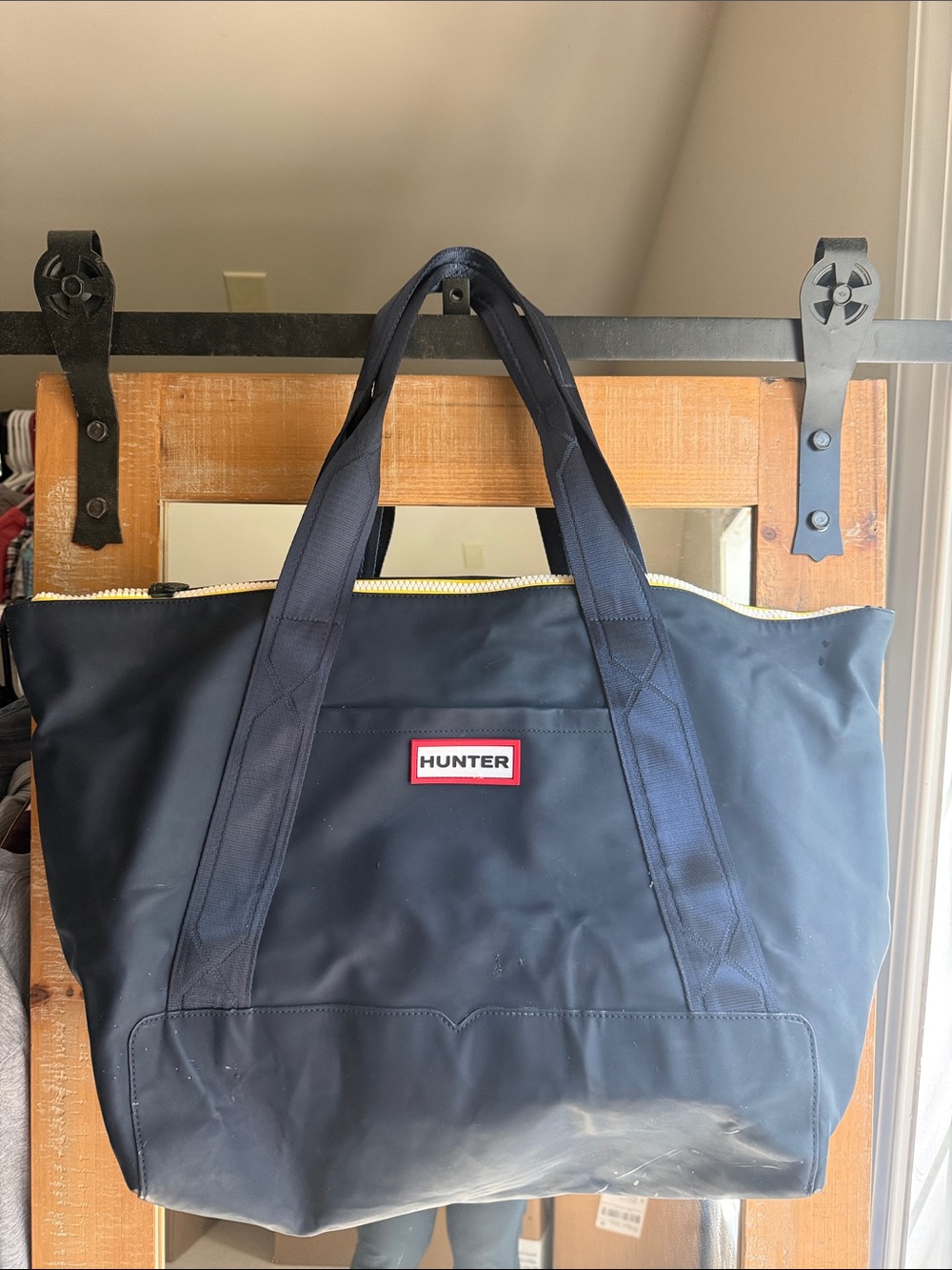 Hunter for Target Oversized Weekender Rubber Tote Bag